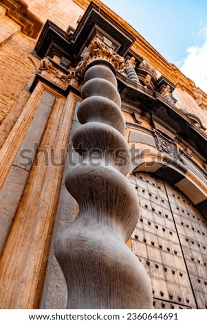 The Church of San Felipe and Santiago el Menor is a Baroque building located in the city of Zaragoza, Spain.