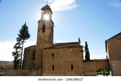 Church Of Sant Martí De Provençals In Barcelona, Catalunya, Spain, Europe