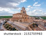 church Santa Maria del Rivero, romanesque style landmark and public monument from 12th century, in San Esteban de Gormaz, Soria, Spain, Europe