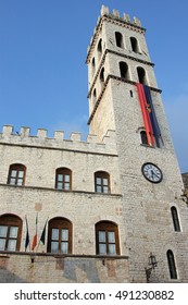 Church Santa Maria Sopra Minerva In Assisi, Italy