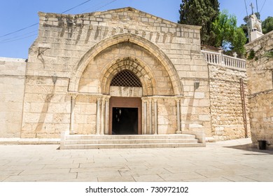 Church Of The Sepulchre Of Saint Mary, Tomb Of The Virgin Mary, Christian Tomb At The Foot Of Mount Of Olives In Jerusalem, Israel