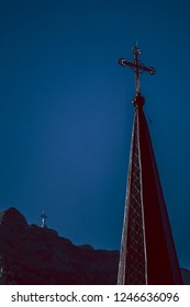 Church Spire Cross Mountains