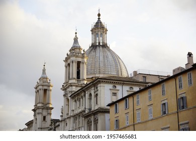 Church Of St. Agnes In Agony In Rome