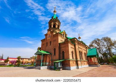Church Of St. Alexius Metropolitan Of Moscow is the Russian Orthodox Church in Samarkand city in Uzbekistan