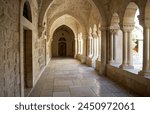 The Church of St. Catherine courtyard architecture details, Bethlehem, Israel. The Church of St. Catherine is a Catholic church of the Church of the Nativity complex in Bethlehem