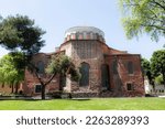 The Church of St. Irene is one of the earliest surviving churches in Constantinople, dedicated to the "Holy World". Istanbul, Turkey