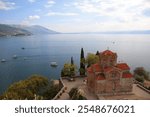 Church of St. John at Kaneo in Ohrid, North Macedonia