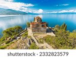 Church of St. John the Theologian -at Kaneo, Ohrid, Macedonia