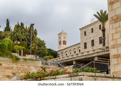 Church of St. Joseph, view from Basilica of the Annunciation in Nazareth, Israel