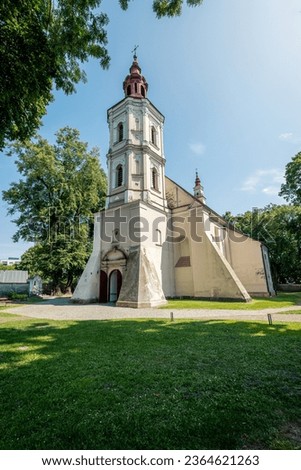 Church of St. Nicholas in Szczebrzeszyn. Poland
