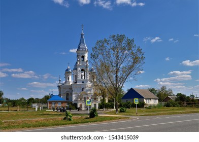 Church Of St. Nicholas In The Village Dmitrievskoye Krasnogvardeysky District Of Stavropol Krai, Russia