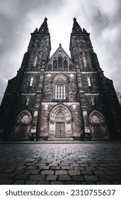 Church of St. Peter and Paul at Vysehrad castle, Prague
 - Shutterstock ID 2310755637