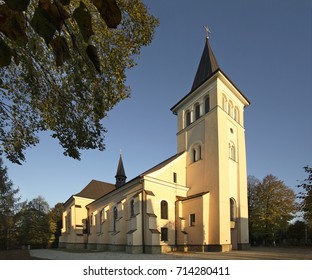 Church Of St. Stanislaus Kostka In Bircza. Podkarpackie Voivodeship. Poland