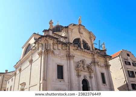 Church of St. Vlasius in Dubrovnik, Croatia
