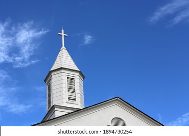 Church Steeple at Glendale United Methodist Church, Nashville, Tenn. - Shutterstock ID 1894730254