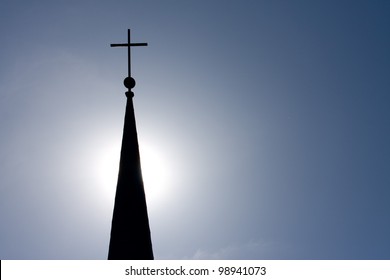 Church Steeple Silhouette