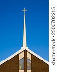 Church Steeple; Stony Plain, Alberta, Canada