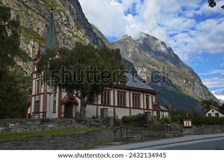Church in Sunndalsora, Norway, Europe
