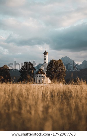 Similar – Foto Bild die kirche im dorf…