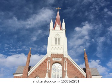 Church In Virginia City Nevada