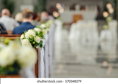 Wedding Church Flowers Stock Photos Images Photography