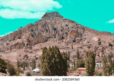 Churches, Fairy Chimneys, Güzelyurt Monastery Valley Located In Güzelyurt District Of Aksaray Province