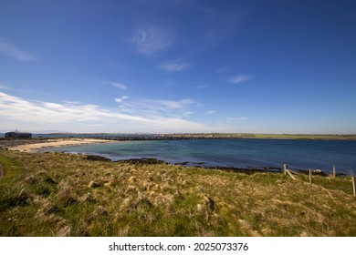 The Churchill Barriers In Orkney, Scotland, UK