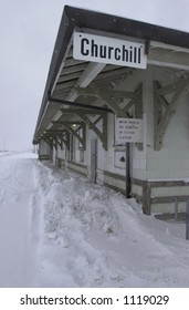 Churchill Northern Manitoba Train Station