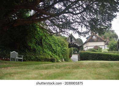 Churchyard Entrance In A Dorset Village