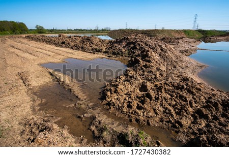 Image, Stock Photo churning up Nature