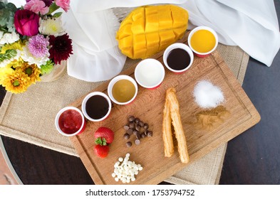 Churro Snack Flat lay Table No. 3