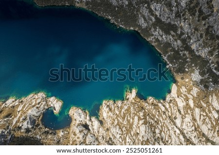 Similar – Image, Stock Photo ascent Turquoise Blue