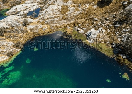 Similar – Image, Stock Photo ascent Turquoise Blue