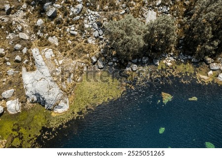 Similar – Image, Stock Photo ascent Turquoise Blue