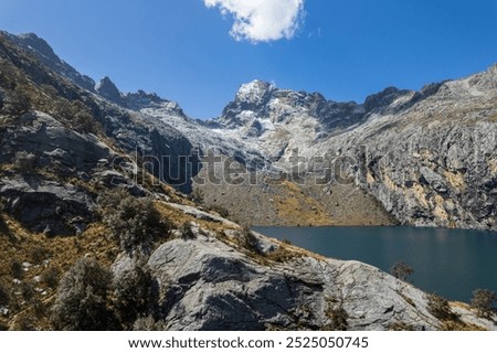 Similar – Image, Stock Photo ascent Turquoise Blue