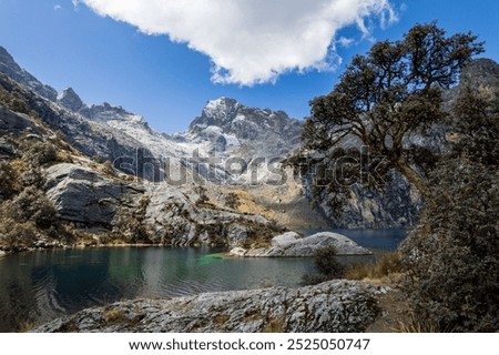 Similar – Image, Stock Photo ascent Turquoise Blue