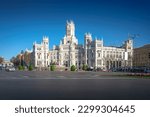 Cibeles Palace at Plaza de Cibeles - Madrid, Spain
