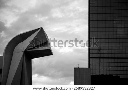 cielo, edificio, arquitectura, architecture, art