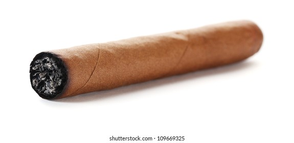 Cigar Isolated On White