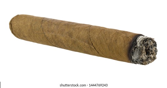 Cigar Isolated On White Background