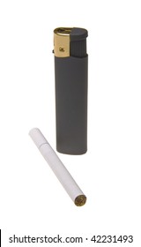 Cigaret Lighter Isolated On White Background Stock Photo 42231493 ...