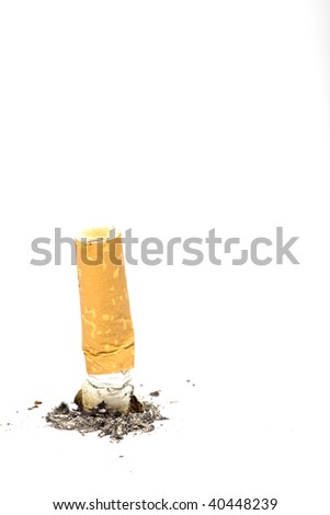 Similar – Image, Stock Photo butt stump Cigarette