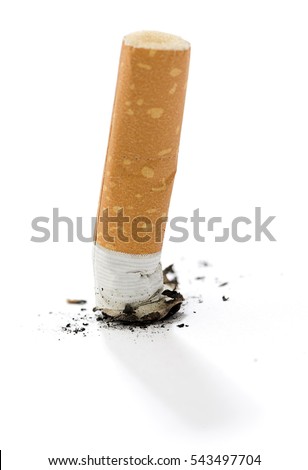 Cigarette Butt Isolated