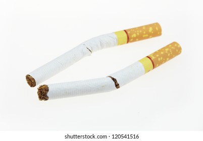 Cigarette Isolated On White Background Stock Photo 120541516 | Shutterstock