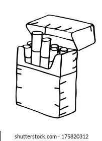 Cigarette Drawing Images, Stock Photos & Vectors | Shutterstock