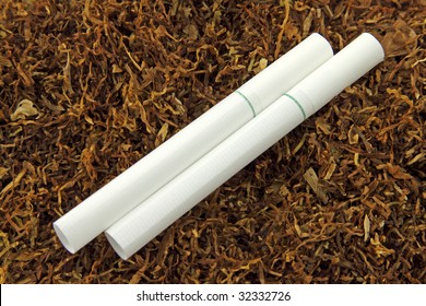 Cigarette Tubes And Menthol Tobacco