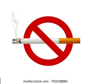 No Smoking Sign On Gray Background Stock Photo 181570247 | Shutterstock