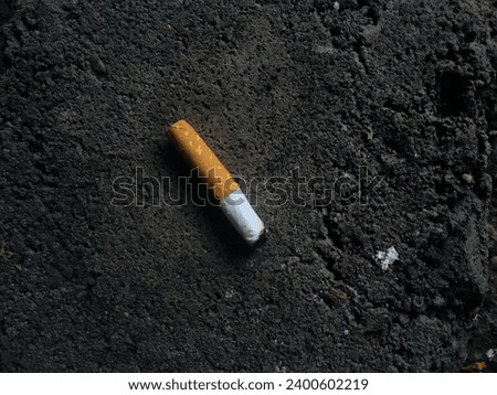 Cigarettes that go out without smoke