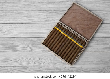 Cigars in the cigar box