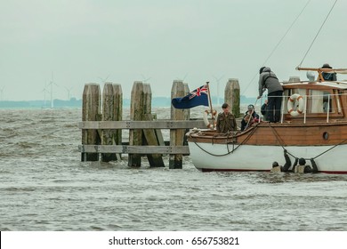 Cillian Murphy Filming For The World War II Action Thriller Dunkirk By Urk Netherlands June 2016